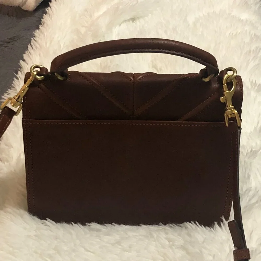 - Aimee Kestenberg - Expandable Leather Crossbody - Great Condition - Dust - Picture 5 of 9
